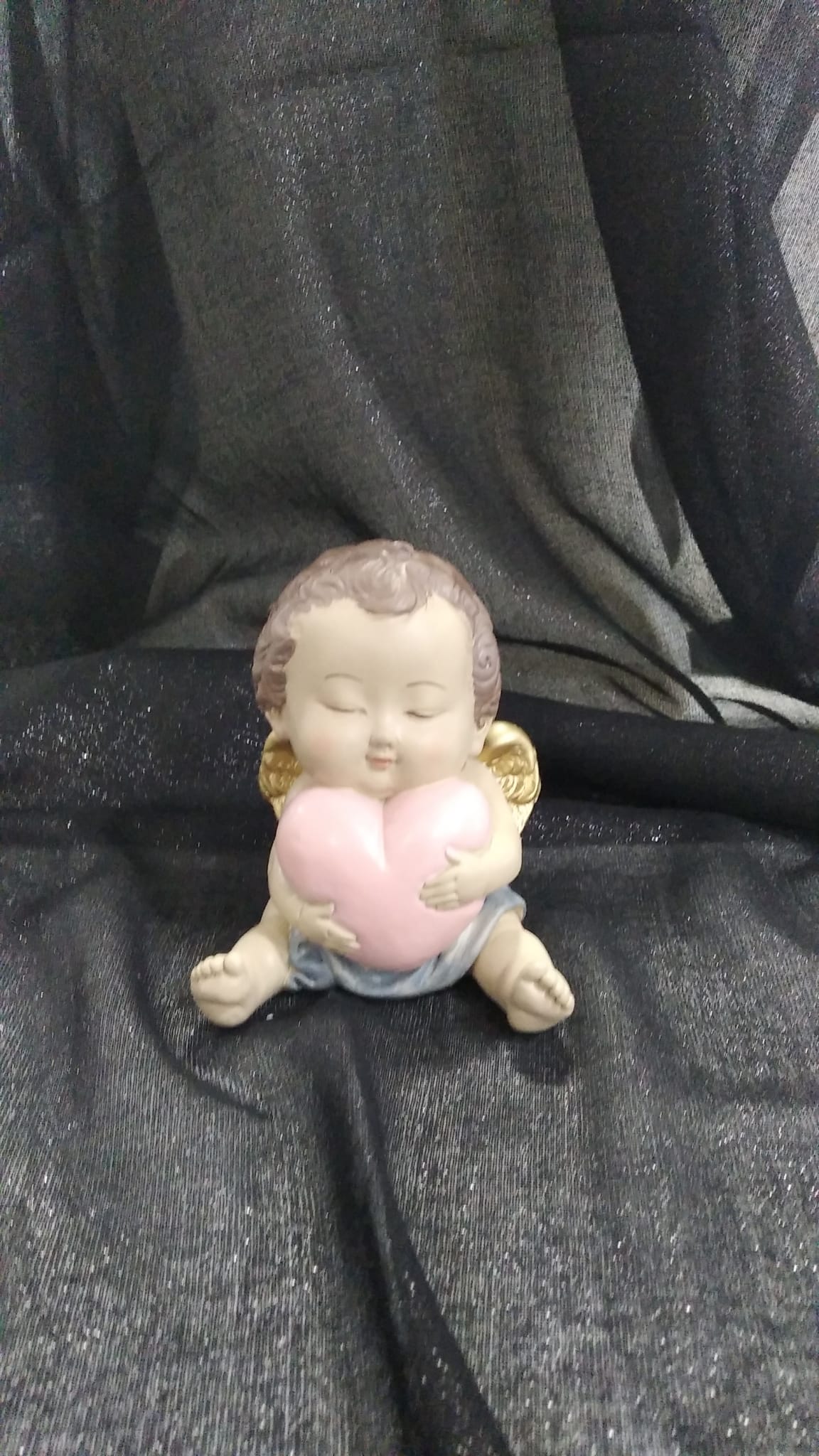 Figura religiosa Ángel ojos cerrados 13cm. ELEGIR MODELO