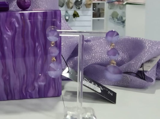 Pendientes 3 cristales