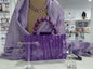 Chal brillo morado