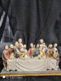 Figura religiosa Santa Cena resina, 17cm.