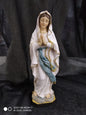 Figura religiosa Virgen de Lourdes, resina, 20cm.