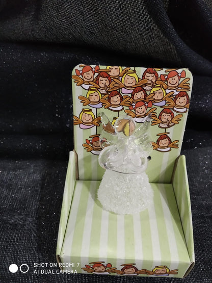 Figura personaje Ángeles cristal sobremesa pequeños