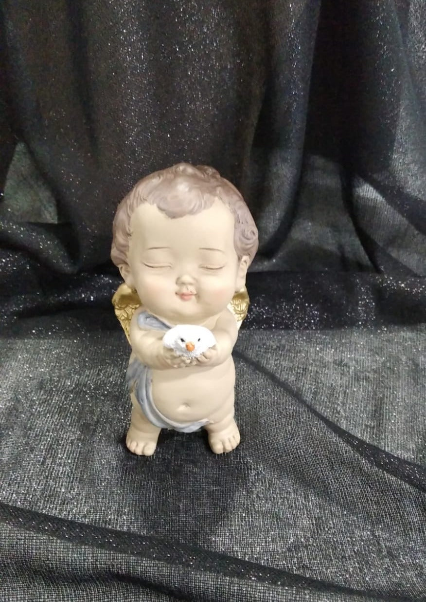 Figura religiosa Ángel ojos cerrados 11cm. ELEGIR MODELO