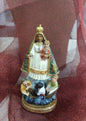 Figura religiosa Virgen Caridad del Cobre 15 cm.