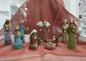 Figura Misterio con puntos color 10 piezas 12 cm.