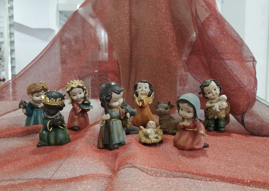 Figura Misterio infantil 10 piezas 8cm.