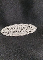 Broche mantilla dorado y plateado