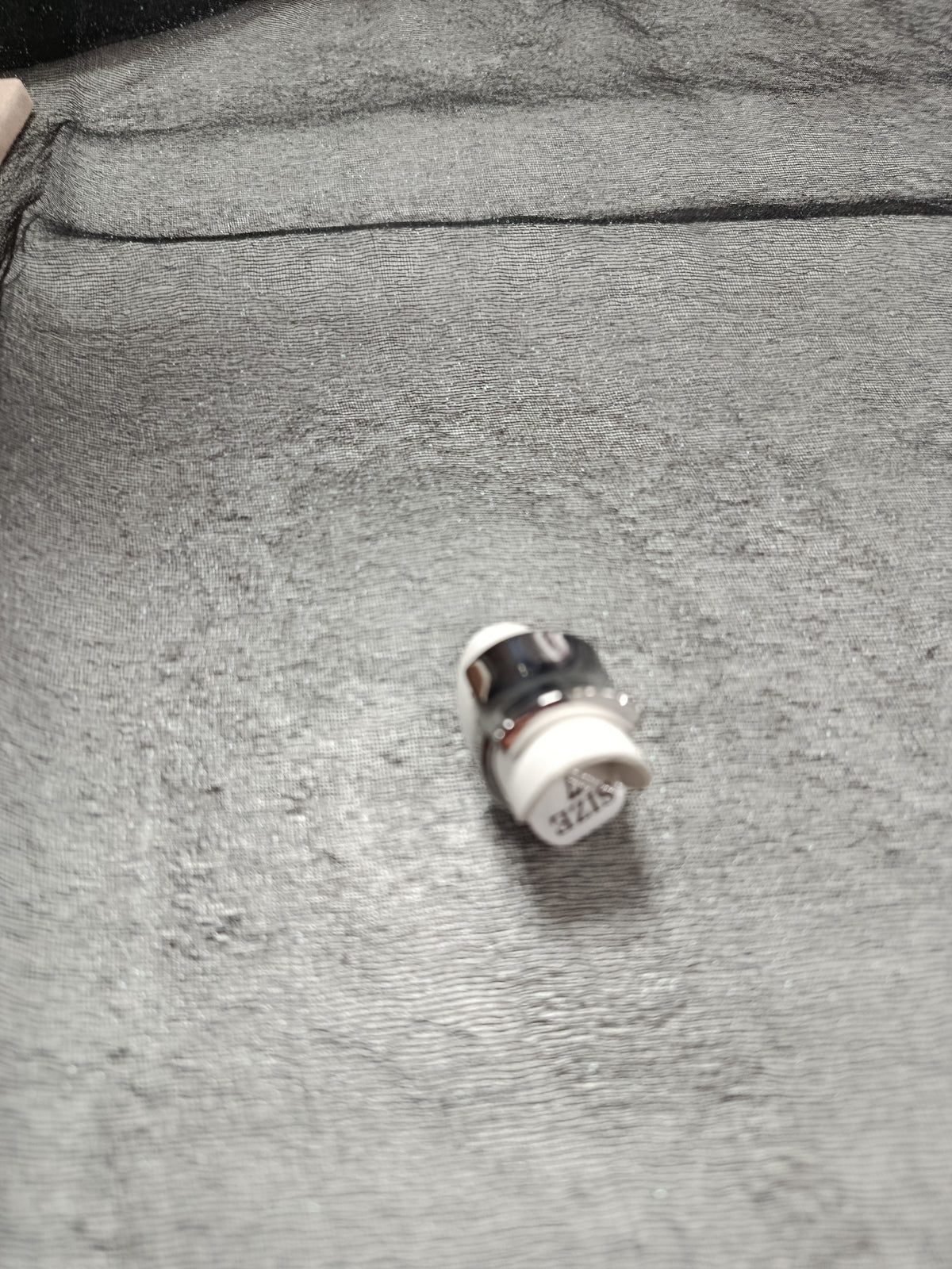 Anillo acero plateado, Moments, talla 7 y talla 8